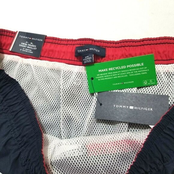 Tommy Hilfiger Men's Board‎ Drawstring Swimwear Shorts - Picture 5 of 8